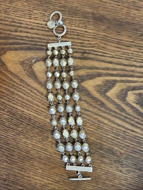 Dana Buchman Multi-Strand Faceted Bead Bracelet